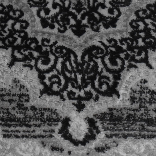 Saray Home Halic Modern Bedroom Rugs Set Gray HL621 GR 3pcs