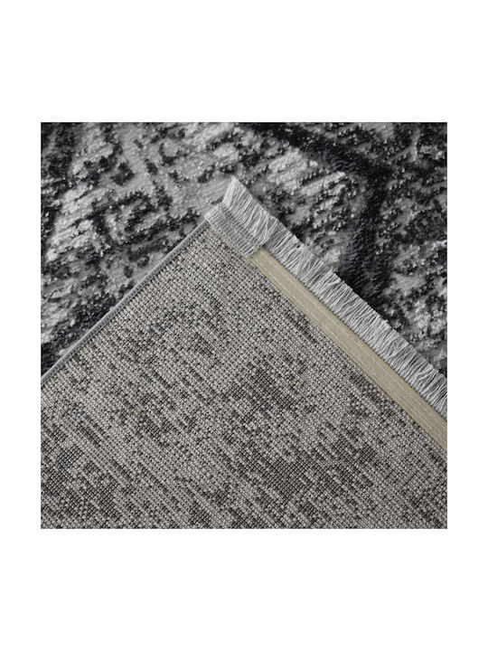 Saray Home Halic Modern Bedroom Rugs Set Gray HL615 GR 3pcs