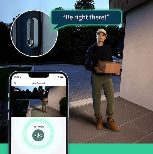 Arlo Безжично Bell за Врата Wi-Fi