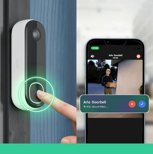 Arlo Безжично Bell за Врата Wi-Fi
