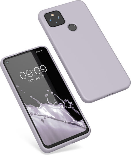 KWmobile Back Cover Silicon Violet (Google Pixel 4a 5G)