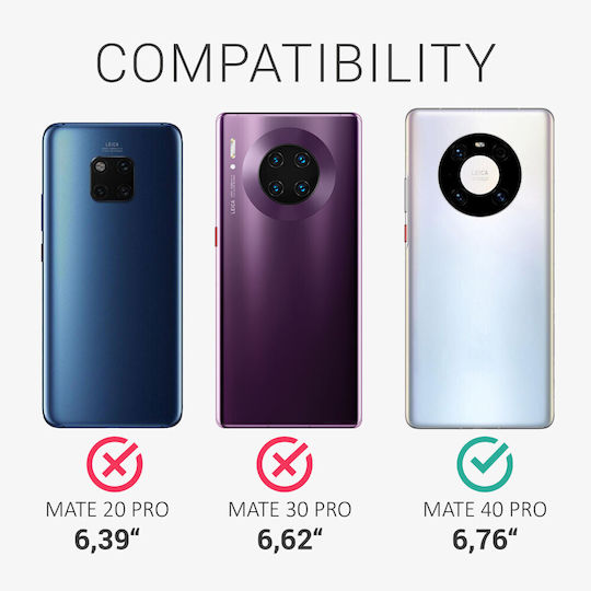 KWmobile Back Cover Σιλικόνης Διάφανο (Huawei Mate 40 Pro)