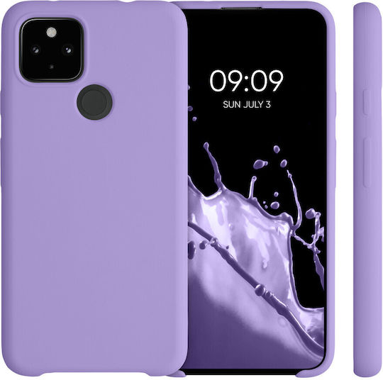 KWmobile Back Cover Σιλικόνης Μωβ (Google Pixel 4a 5G)