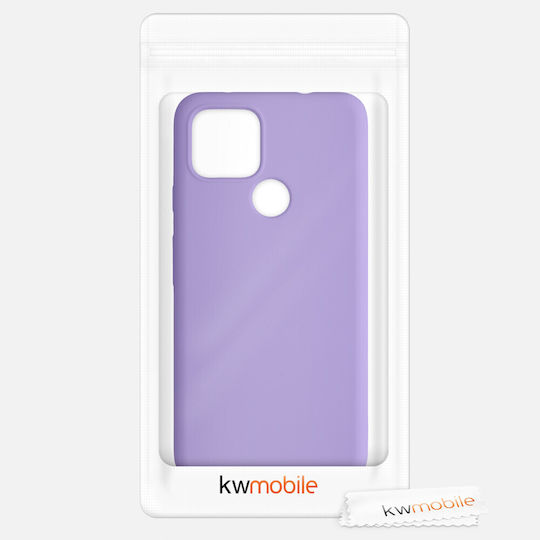 KWmobile Back Cover Σιλικόνης Μωβ (Google Pixel 4a 5G)