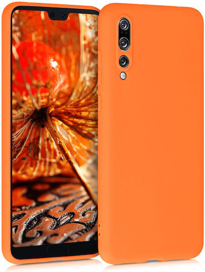 KWmobile Back Cover Silicone Orange (Huawei P20 Pro)
