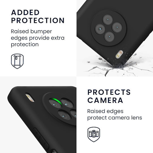 KWmobile Back Cover Silicone Black (Honor 50 Lite)