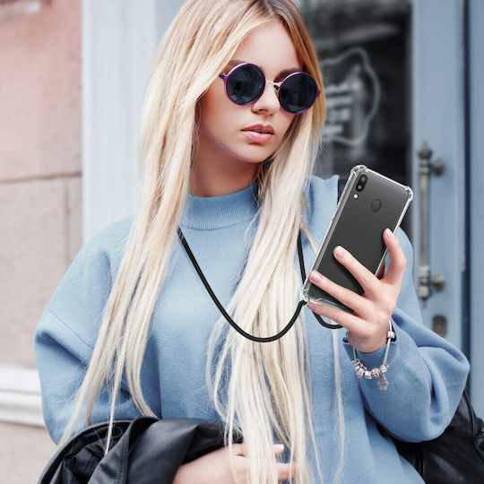 KWmobile Umschlag Rückseite Silikon Transparent (Galaxy M20)