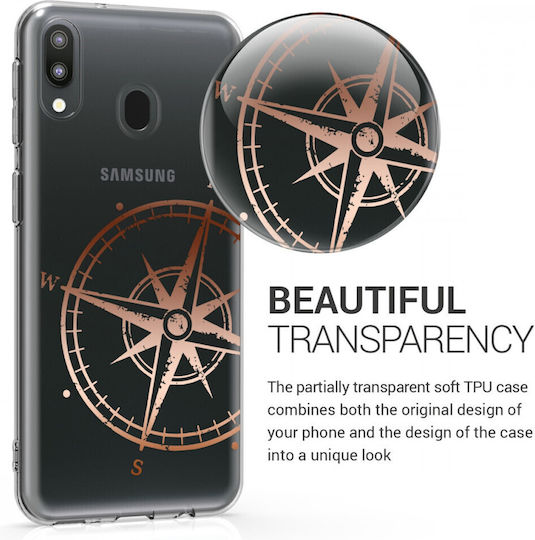 KWmobile Back Cover Silicon Roz (Galaxy M20)