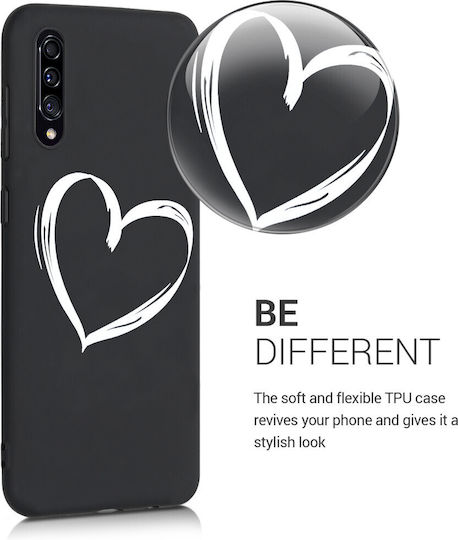 KWmobile Back Cover Σιλικόνης Λευκό (Galaxy A30s)