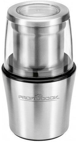 Profi Cook PC-KSW 1021 N Electric Coffee Grinder 200W for 85gr Beans Silver