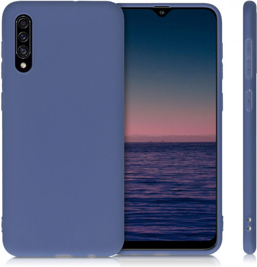 KWmobile Back Cover Σιλικόνης Μπλε (Galaxy A30s)