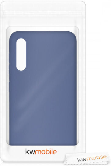 KWmobile Back Cover Σιλικόνης Μπλε (Galaxy A30s)