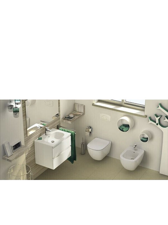 Ideal Standard Tesi II Bidet Wandbehang 36x53cm Weiß