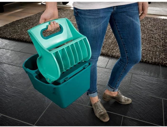Leifheit Mop Bucket Plastic Capacity 8lt Blue