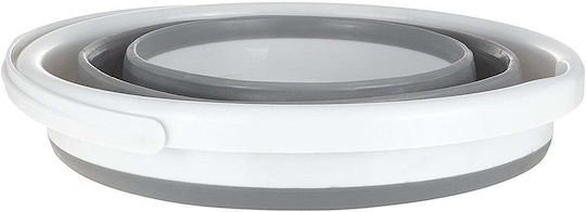Geko Foldable Silicone Mop Bucket Capacity 10lt Gray