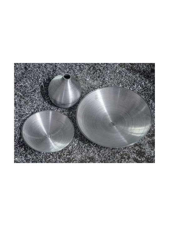 Philippi Διακοσμητικό Βάζο Αλουμινίου Ροζ Φ16xΥ25cm