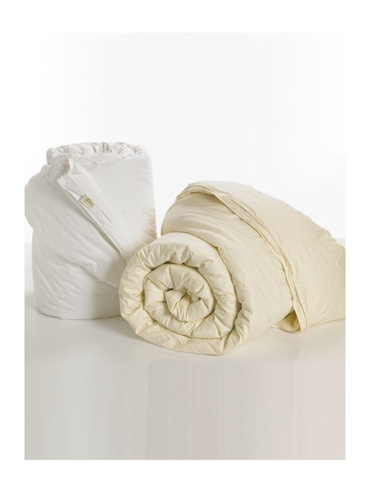 Palamaiki Duvet Single Down 160x240cm Comfort Pura Quilt Crème 160 GSMGsm 9 togs Togs