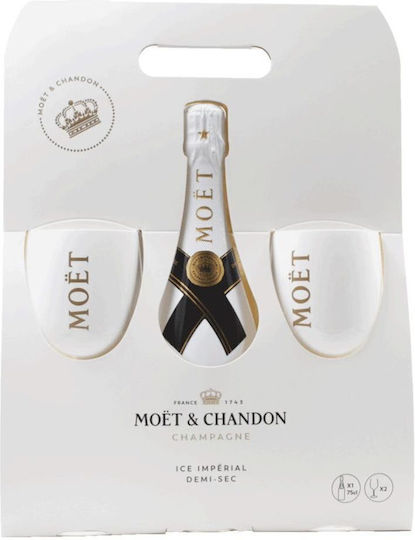 Moet & Chandon Композиция с Чаши Ice Imperial Champagne