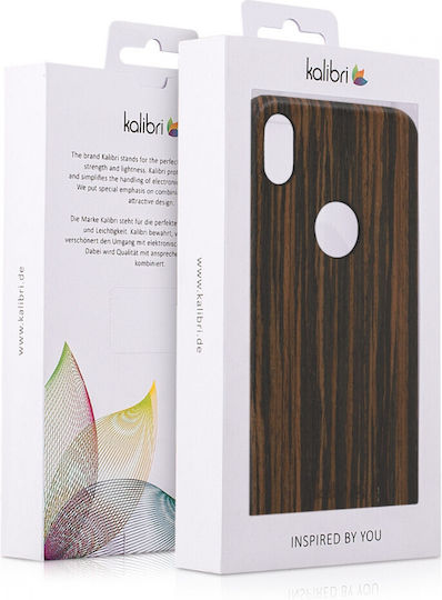 Kalibri Back Cover Plastic Brown (iPhone XR)