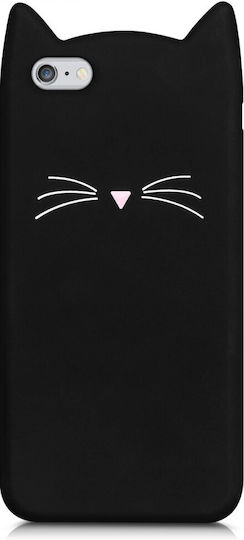 KWmobile Back Cover Σιλικόνης Μαύρο (iPhone 6 Plus / 6s PlusRealme 6 / 6s)