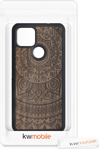 KWmobile Wood Задна корица Дърво Кафяв (Google Pixel 4a 5G)