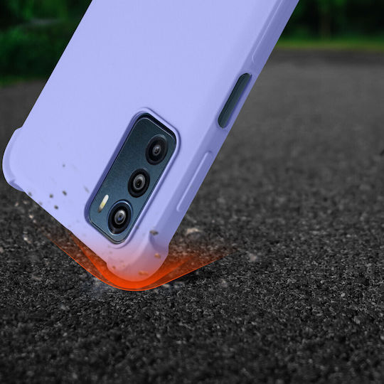 KWmobile Back Cover Σιλικόνης / Πλαστικό με Λουράκι Μπλε (Moto G42)