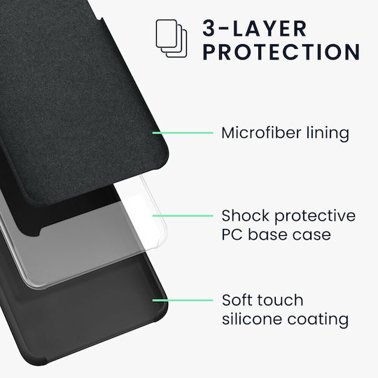 KWmobile Iphone Back Cover Σιλικόνης Πράσινο (iPhone 12Xiaomi 12 ProRealme 12 Pro)