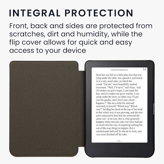 KWmobile Флип Капак Издръжлив Червен (Kobo Clara 2E)