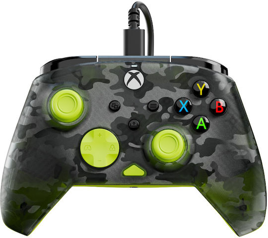 Turtle Beach Rematch Core Ενσύρματο Gamepad για PC / Xbox One / Xbox Series Ghost Black / Camo Yellow