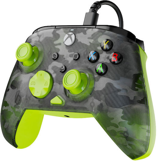 Turtle Beach Rematch Core Ενσύρματο Gamepad για PC / Xbox One / Xbox Series Ghost Black / Camo Yellow