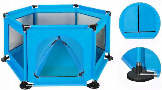 Яма За Топки Baby Playpen Dry Ball Pool Текстилен Hw-b005 Син