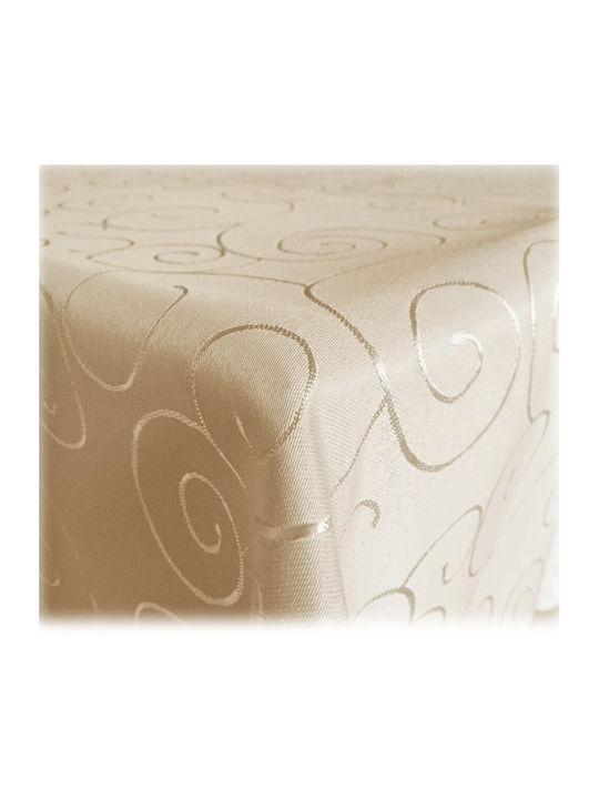 Jemidi24 Tablecloth Ecru 110x140cm