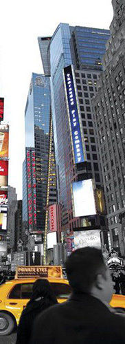 Artplast Италия Кутия за съхранение 56x39x18см Пластмасова 35л Прозрачен Decor New York