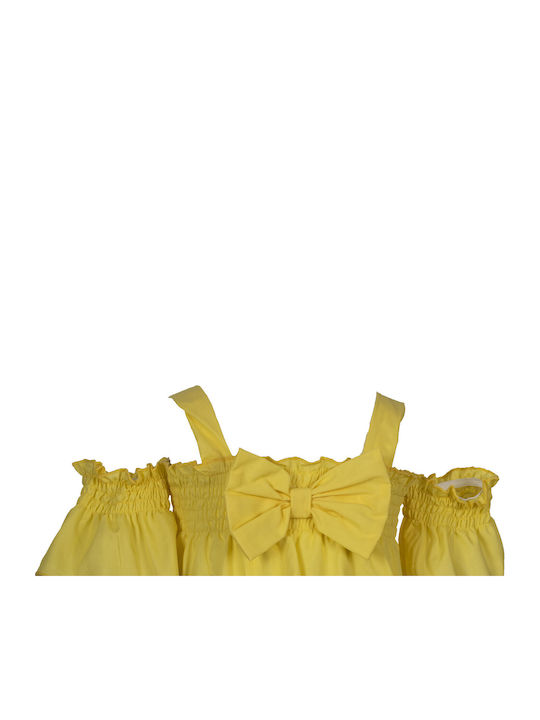 M&b Kid's Fashion Τοπ Κίτρινο 1730