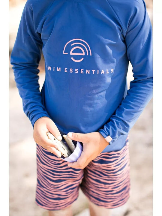 Swim Essentials Kids Swimwear Rashguard Dark Blue