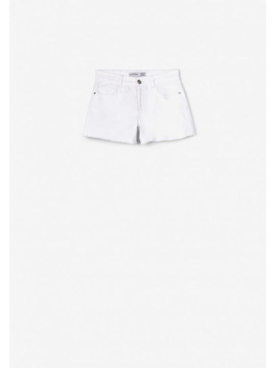 Tiffosi Kinder-Shorts/Bermudas Stoff Weiß