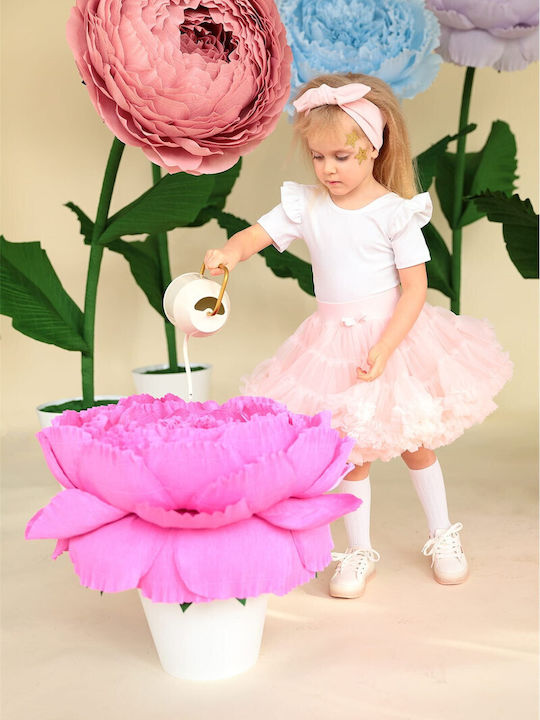Elefunt Kids' Tulle Tutu Skirt Pink