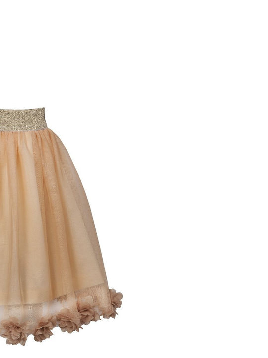 M&b Kid's Fashion Φούστα Ροδακινί 1159