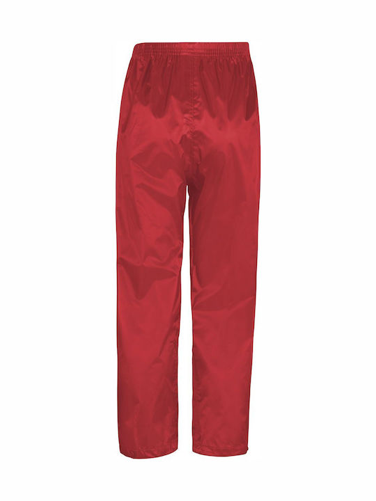 Kinder Wasserdichtes Set Result R95j Rot