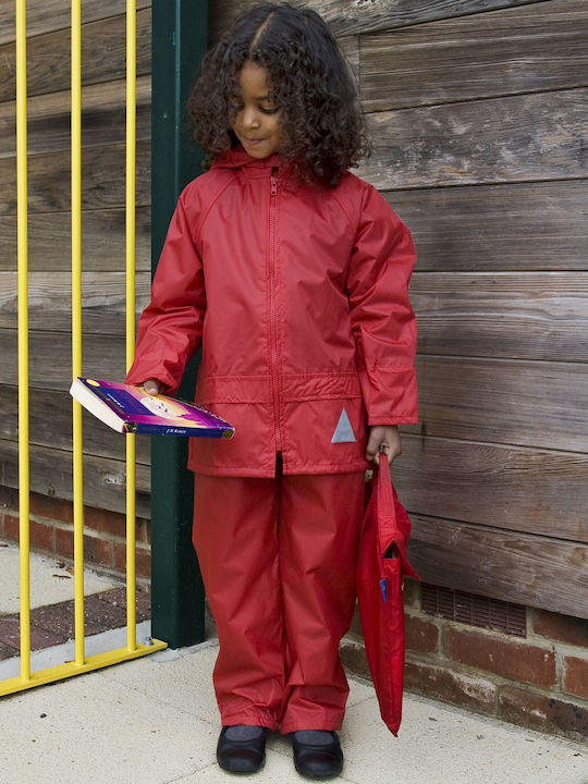 Kinder Wasserdichtes Set Result R95j Rot