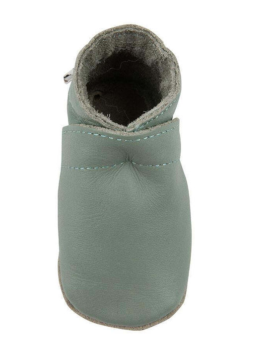 Baby Dutch Βρεφικά Παπούτσια Αγκαλιάς Stone Green Unisex 22 X 16 X 7 Cm