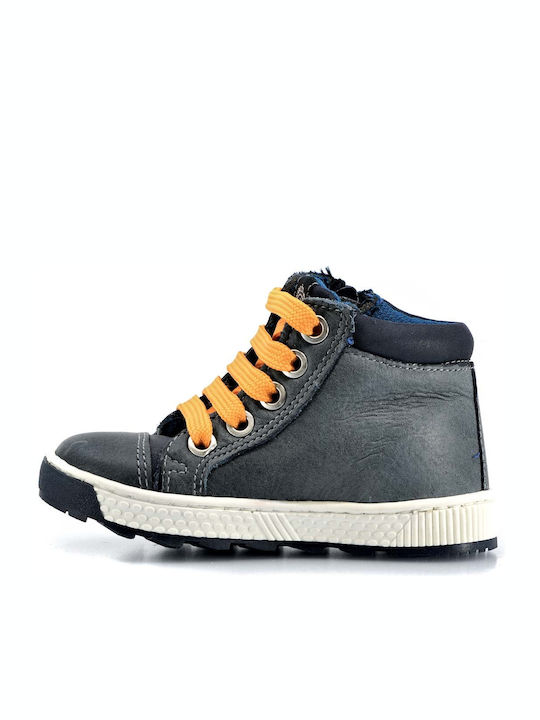 Papistas Kids Kids Boots with Laces Navy Blue