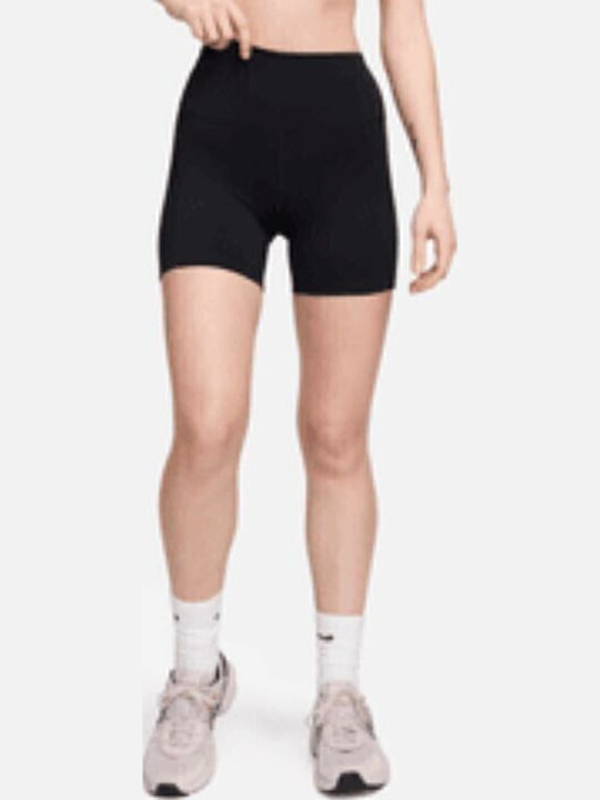 Dri-Fit One Training Women's Leggings-Shorts High Waist Black