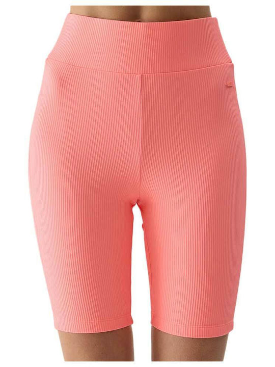 Women's Bike Legging High Waisted Orange