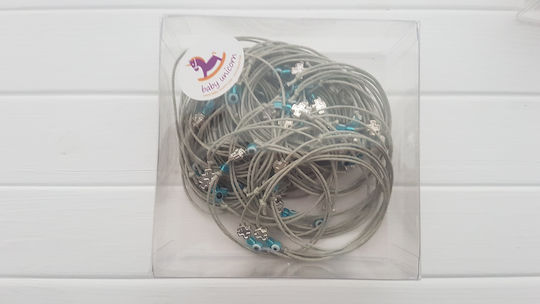 Baby Unicorn Amulet De Botez Brățară Albastră Deschis 50 Bucăți