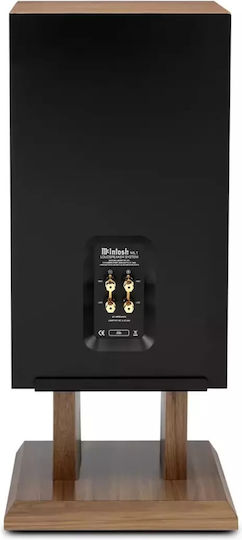 McIntosh ML1 Mk II Paar Hi-Fi Lautsprecher Boden 600W 4 Anzahl von Fahrern American Walnut Satin