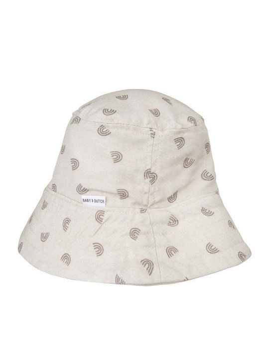 Baby Dutch Καπέλο Ήλιου Bucket Sand Rainbow Upf 50+
