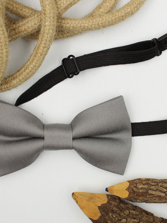 Handmade Copii Cravate pentru copii Argintiu Gri 7 până la 14 Ani