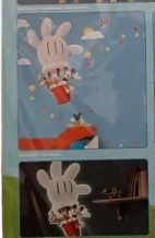 3D Dekorative Leuchtende Wandsticker Mickey Mouse