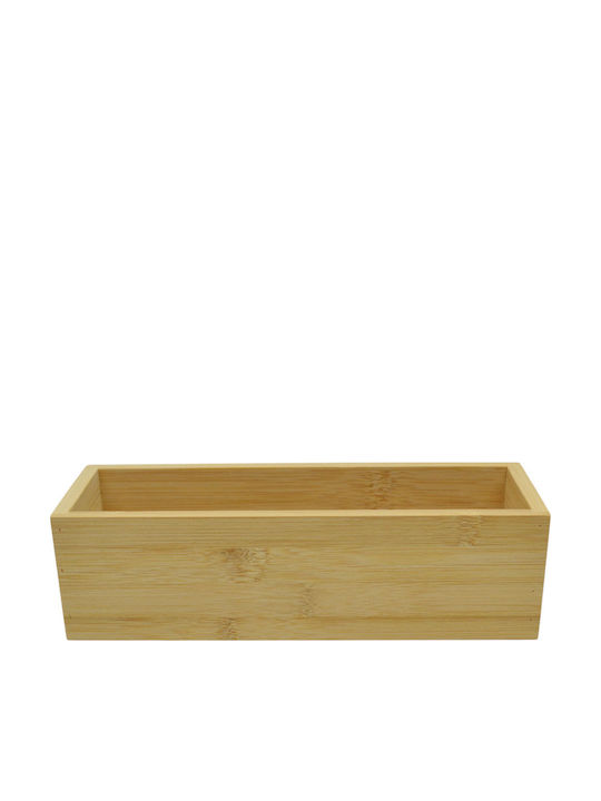 Ankor Hölzernes Aufbewahrungsbox Beige 23x7.5x6.8cm 1Stück